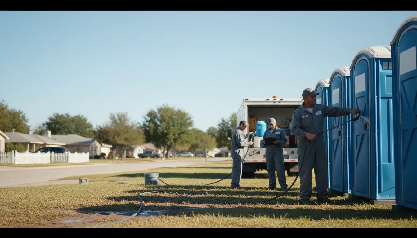 Long-Term Portable Toilet Rental in Theodore, AL near me